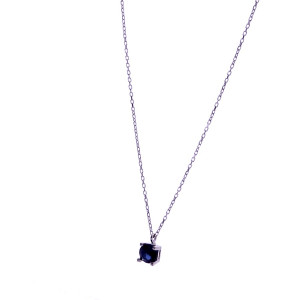 Серебряная цепочка с подвеской