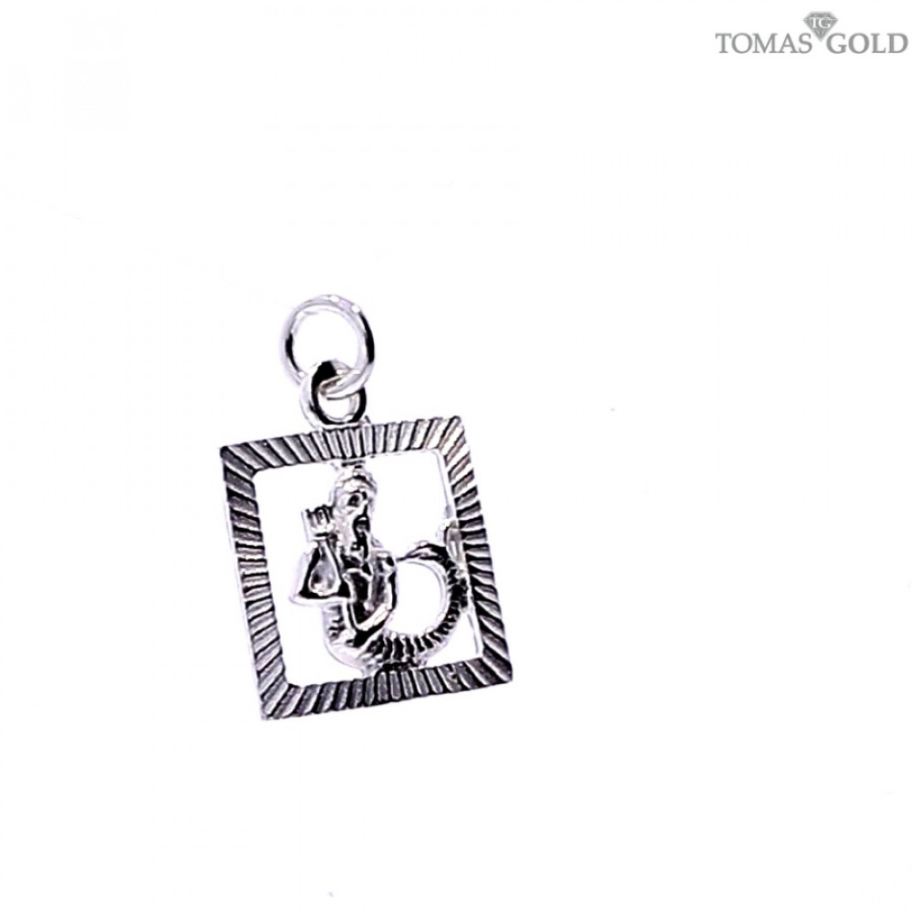 Silver pendant ''Aquarius''