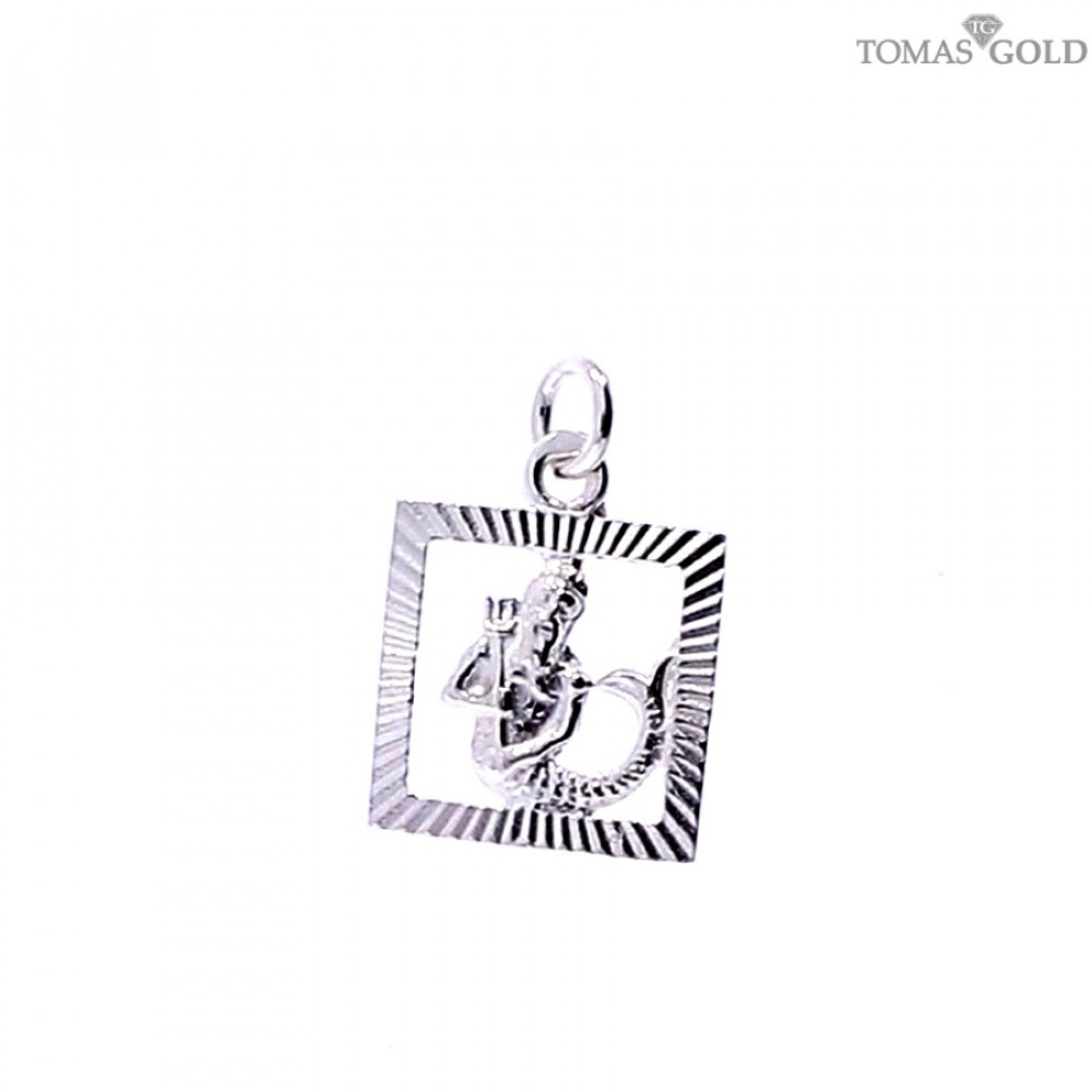Silver pendant ''Aquarius''