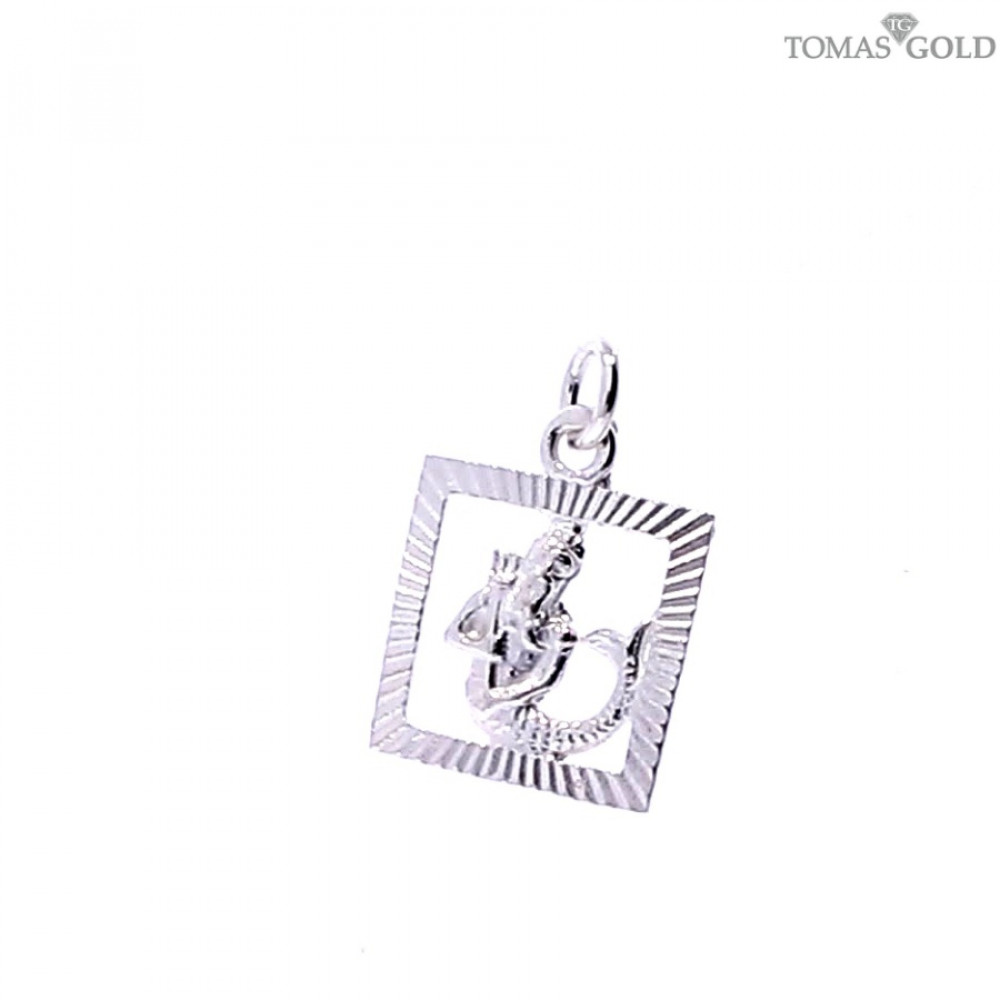 Silver pendant ''Aquarius''
