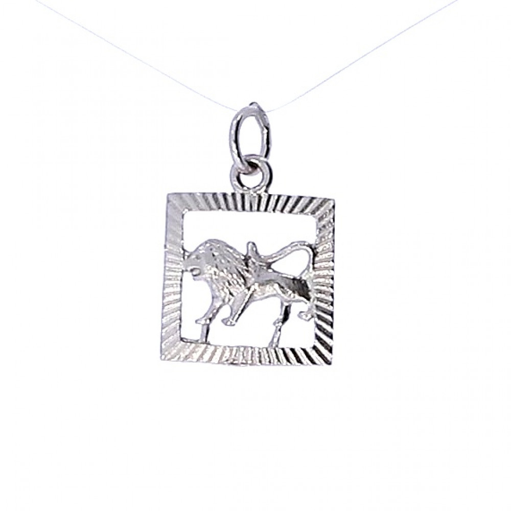 Silver pendant ''Leo''