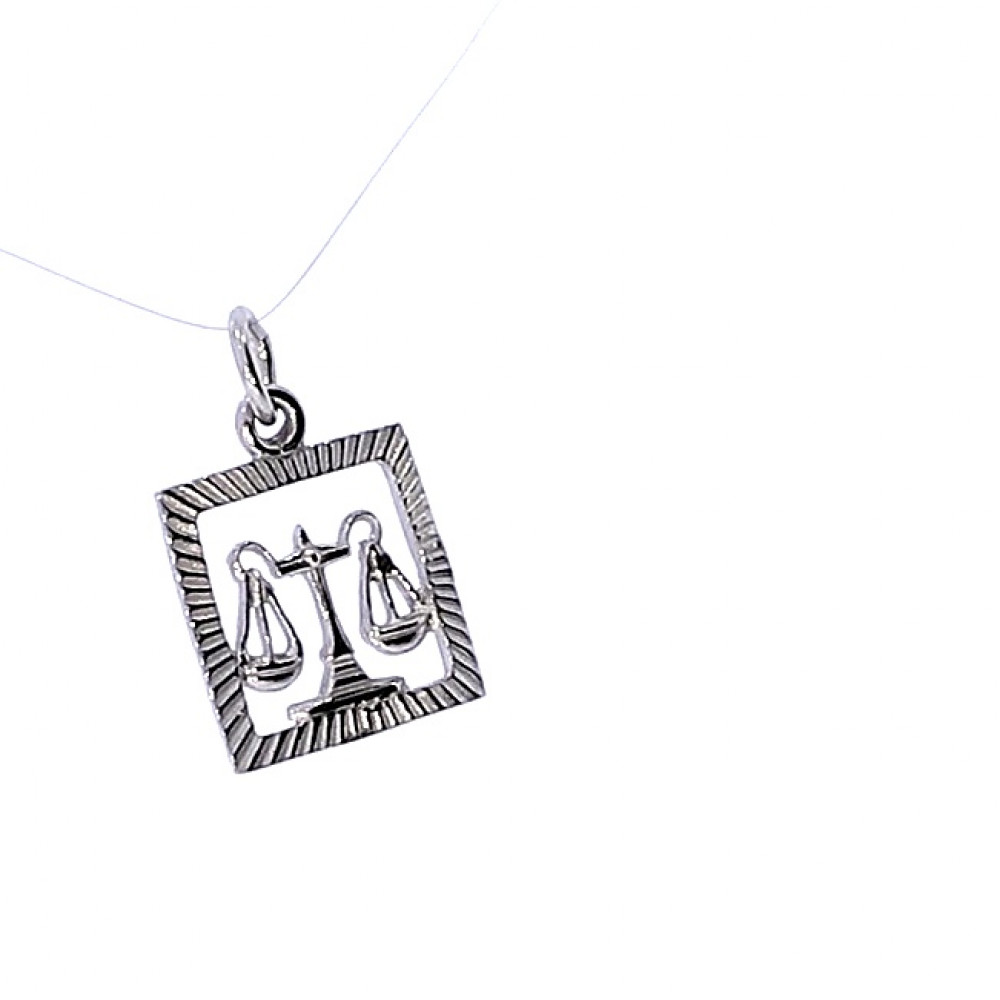 Silver pendant ''Libra''