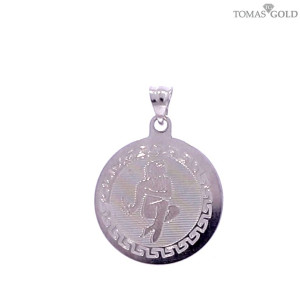 Silver pendant ''Virgo''