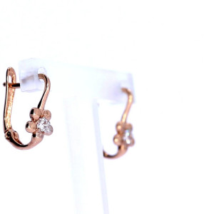 Золотые серьги