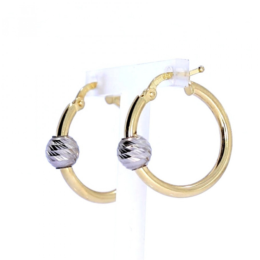 Золотые серьги