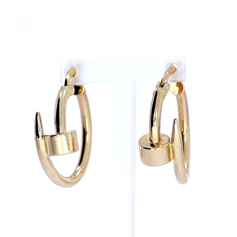 Золотые серьги