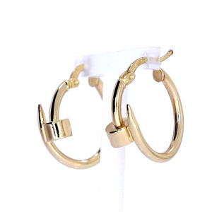 Золотые серьги