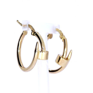 Золотые серьги