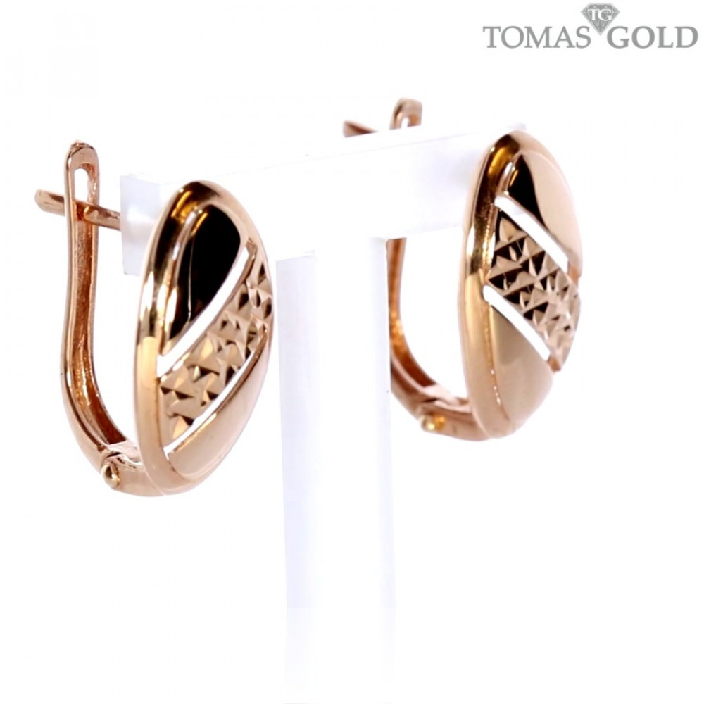 Golden earrings