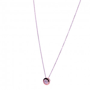 Golden chain with pendant