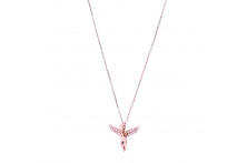 Gold chain with zircon