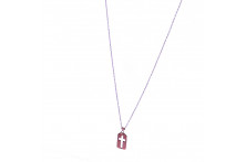 Golden chain with pendant