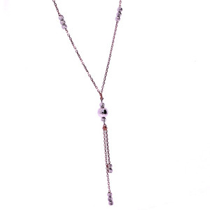 Golden chain with pendant