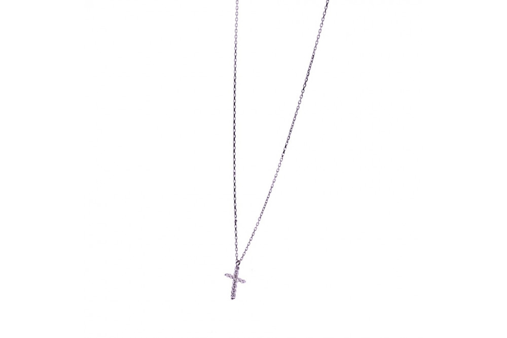 Золотая цепочка с цирконом