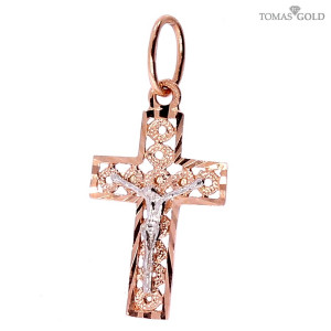 Auksinis pakabukas „Kryželis“