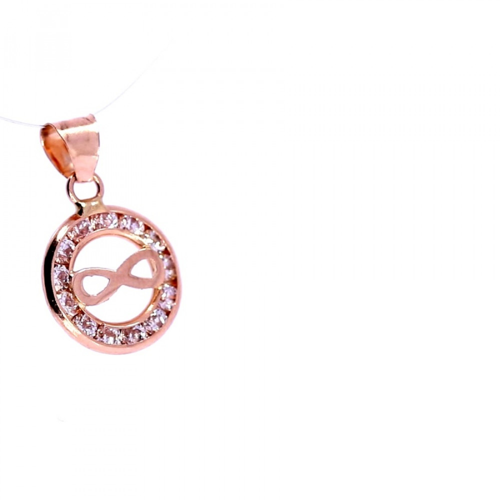 Auksinis pakabukas su cirkoniu