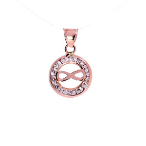 Auksinis pakabukas su cirkoniu