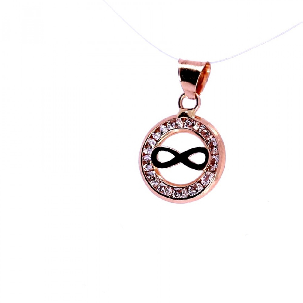 Auksinis pakabukas su cirkoniu