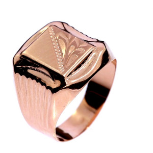 Gold ring for men