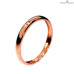 Auksinis žiedas su cirkoniu