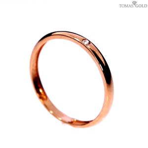 Auksinis žiedas su cirkoniu