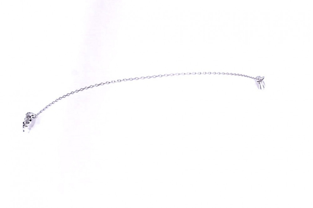 Auksinė apyrankė su brangakmeniais