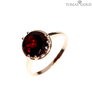 Kuldsõrmus granaatiga