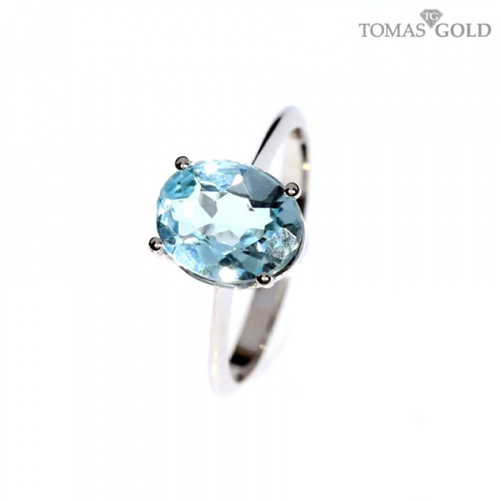 Kuldsõrmus topaasiga