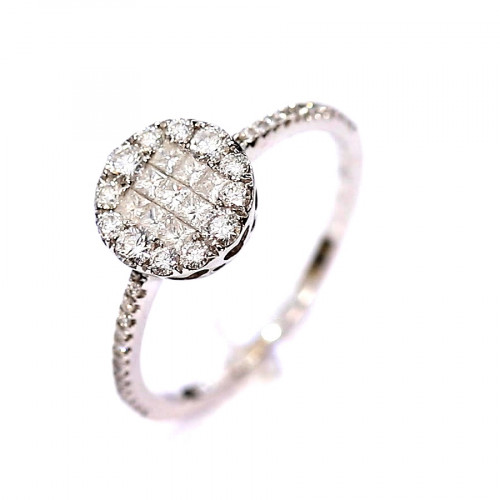 Kuldsõrmus briljantidega