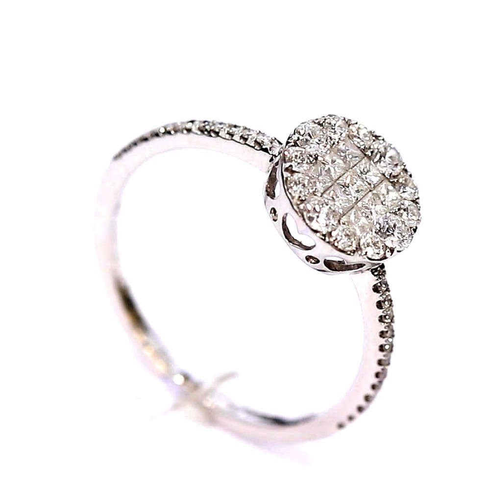 Kuldsõrmus briljantidega