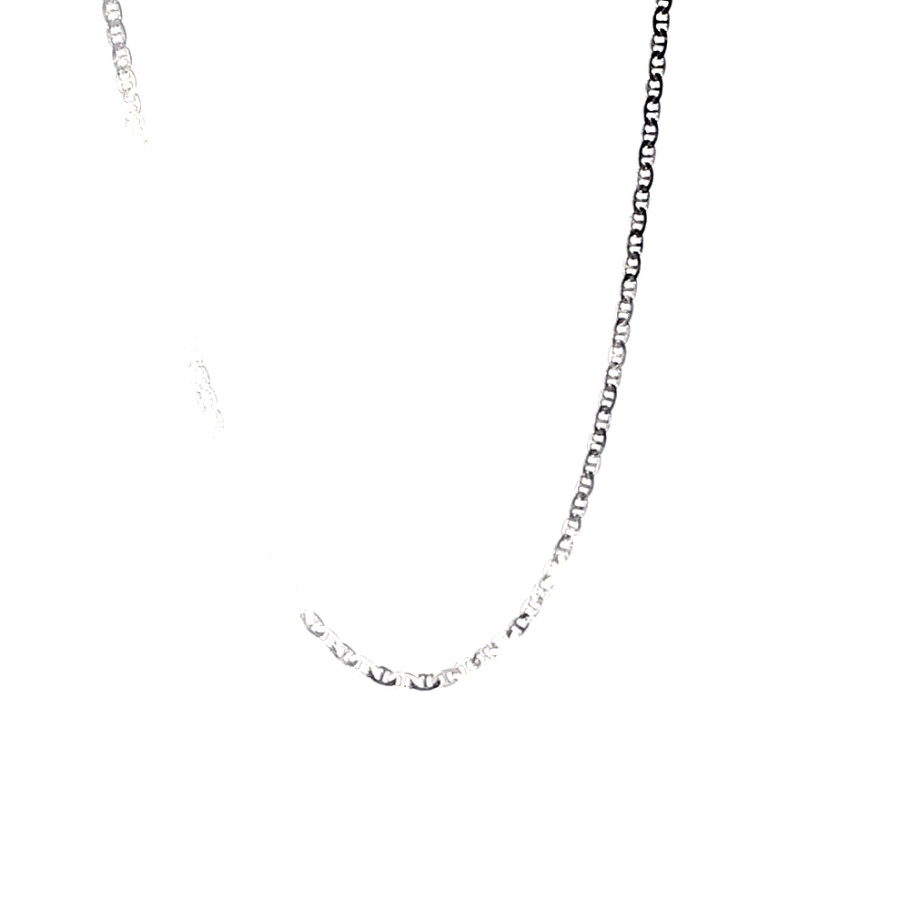 『Hollywood CHAIN BROWN×SILVER』 Hollywood CHAIN BROWN×SILVER』 Sterling Silver Chain