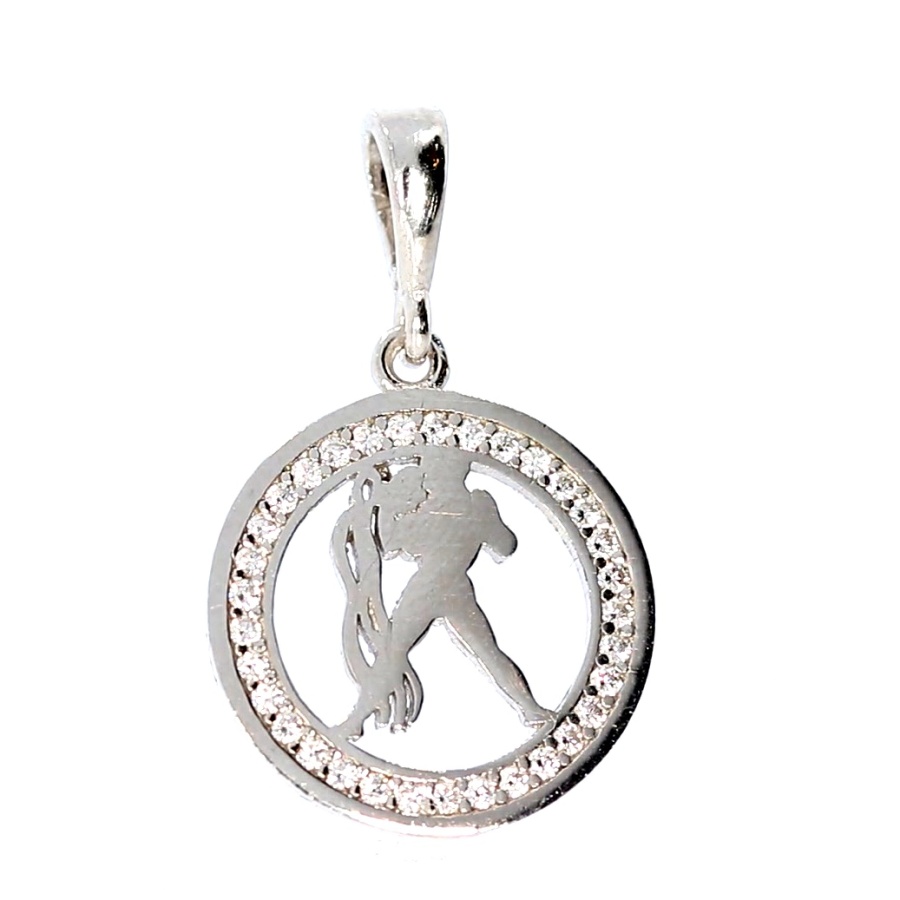 Silver pendant ''Aquarius''