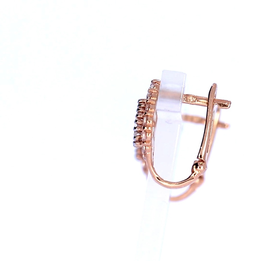 Золотые серьги