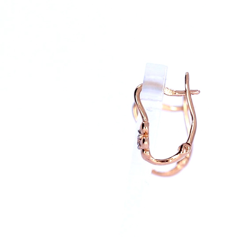 Золотые серьги