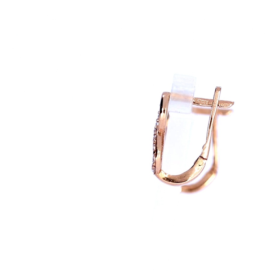 Золотые серьги