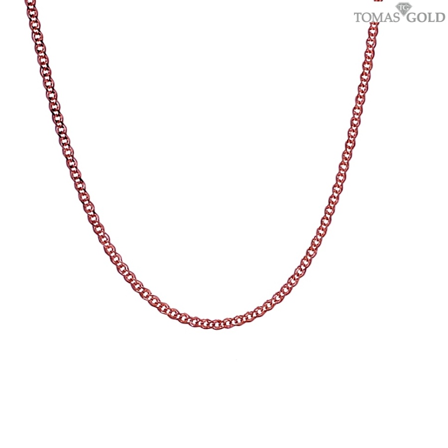 Gold Mona Lisa weave chain