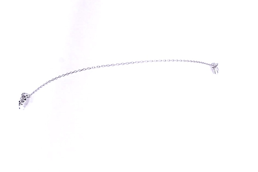 Auksinė apyrankė su brangakmeniais