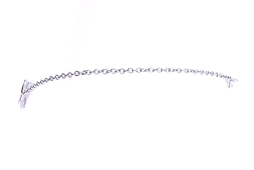Gold bracelet with precious stones