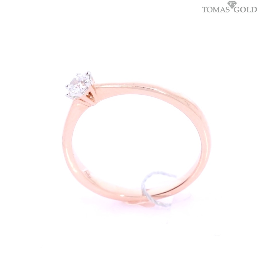 Kuldsõrmus briljandiga