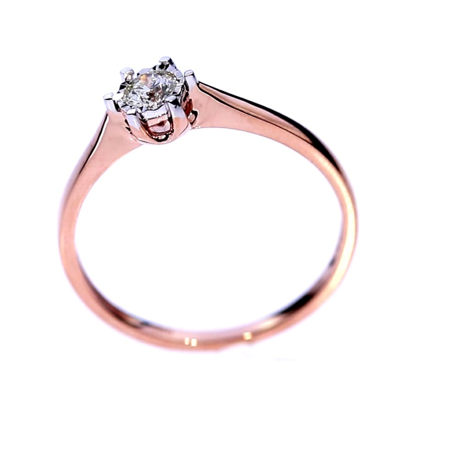 Auksinis žiedas su brangakmeniais